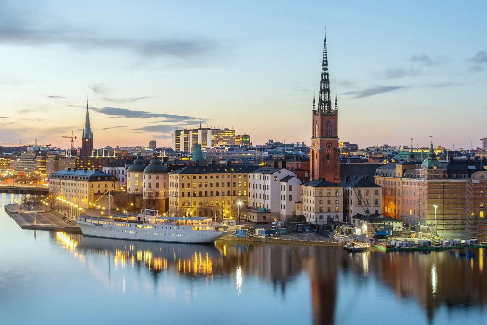 European landscape and university