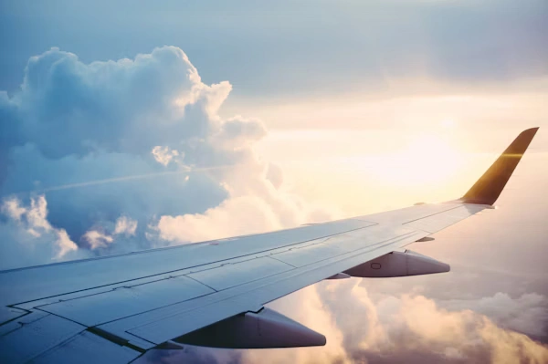 Student visa support airplane